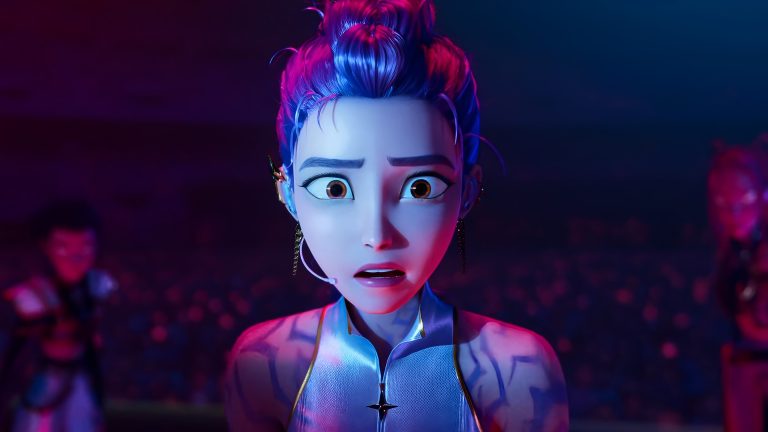 KPop Demon Hunters Netflix animated film poster for global sing-along theatrical release