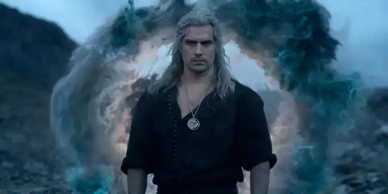 Henry Cavill in The Witcher, now leading the Highlander reboot directed by Chad Stahelski.